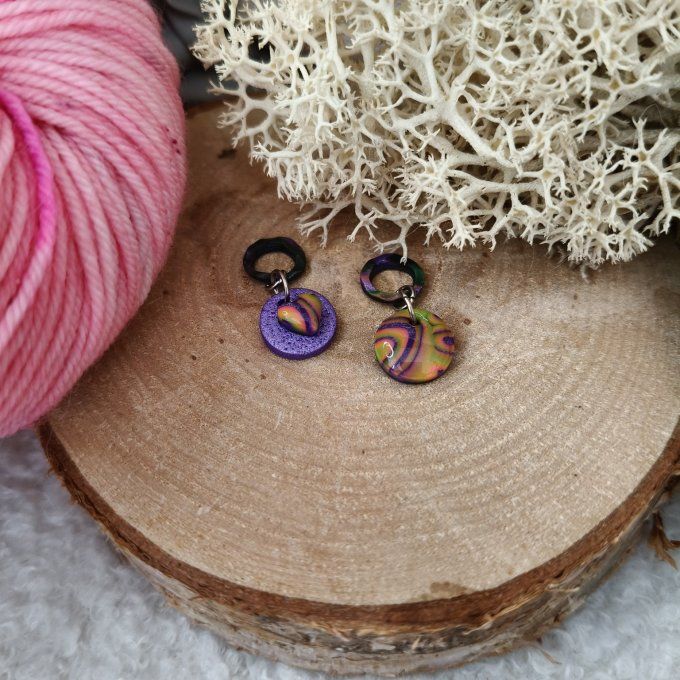 Marqueurs AudreyLoveKnit coeur