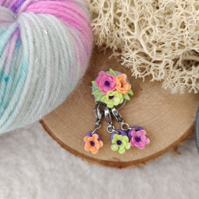 Broche Bouquet de fleurs