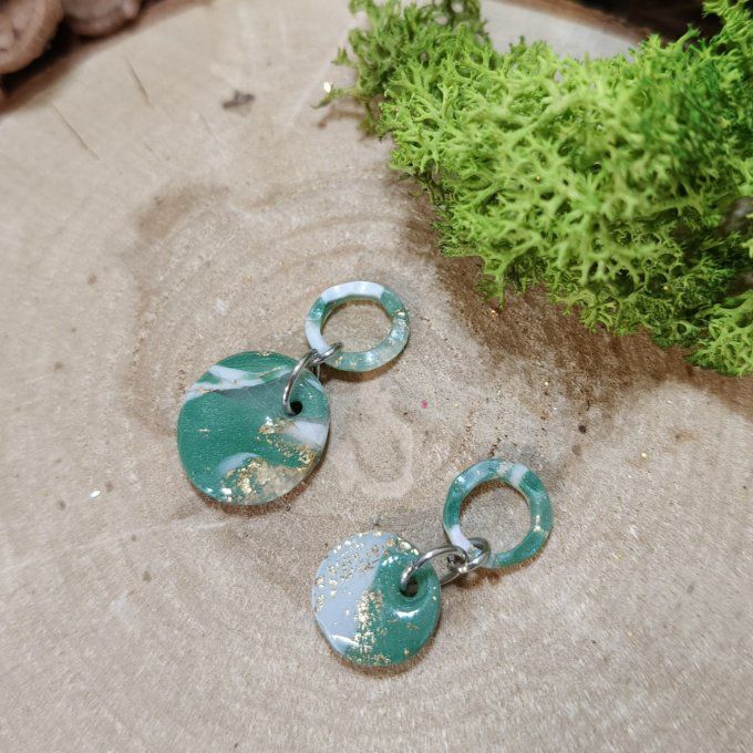 Marqueurs Marbre vert