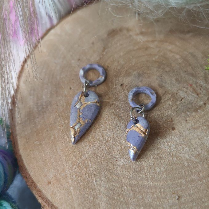 Marqueur Marbre violet