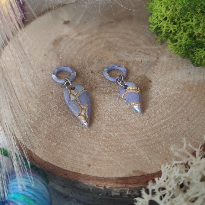 Marqueur Marbre violet