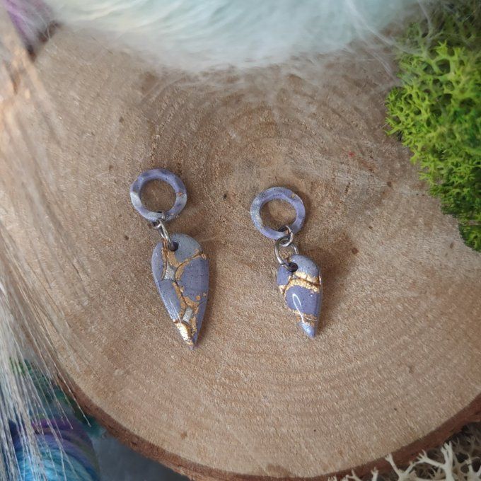 Marqueur Marbre violet