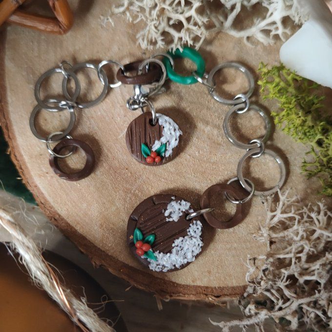 Compte-rang Hobbit enneigé